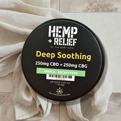 2. Deep Soothing 250mg CBD + 250mg CBG